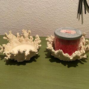 BBW Coral 3-Wick Candle Holders (Excludes Candle)